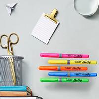 Bic markeerstift Highlighter Grip, geel, doos van 12 stuks - thumbnail
