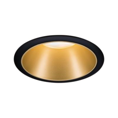 Paulmann 93403 Cole Coin Inbouwlamp LED 6 W Zwart, Goud