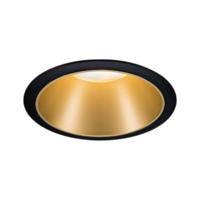 Paulmann 93403 Cole Coin Inbouwlamp LED 6 W Zwart, Goud - thumbnail