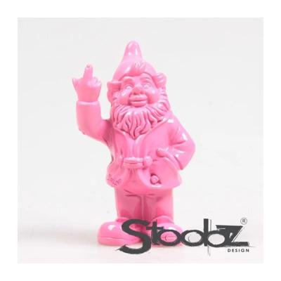 Stoobz Design Stoobz kabouter f*ck you fuchsia 10cm Stoobz Design Stoobz kabouter f*ck you fuchsia 10cm