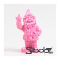 Stoobz Design Stoobz kabouter f*ck you fuchsia 10cm - thumbnail