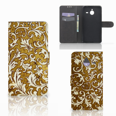 Wallet Case Microsoft Lumia 640 XL Barok Goud