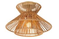 Lucide TASMAN - Plafonnière - Ø 32 cm - 1xE27 - Naturel - thumbnail