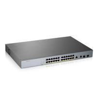 Zyxel GS1350-26HP-EU0101F netwerk-switch Managed L2 Gigabit Ethernet (10/100/1000) Grijs Power over - thumbnail