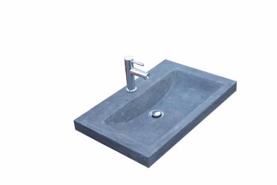 Aqua Royal Hardsteen Wastafel Compact Stone 60X38X5 cm - Zonder Kraangat