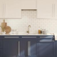 VidaXL Handvatten 5 st 480 mm roestvrij staal zilverkleurig - thumbnail