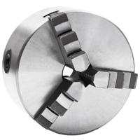 Klauwplaat met 3 bekken zelfcentrerend 125 mm staal - thumbnail