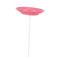 Eureka Jongleer bord met stok - rood - thumbnail