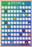 Gift Republic Kraskaart - 100 Kinderactiviteiten - thumbnail