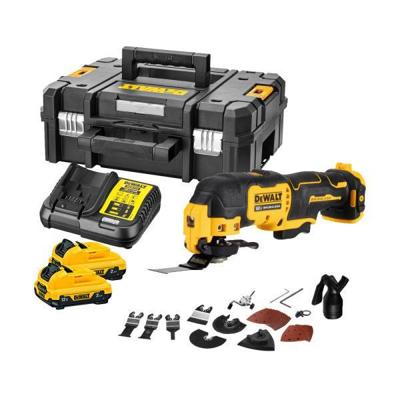DeWalt DCS353D2-QW - 12V XR Oscillerende multitool | 2x 2.0Ah + lader | in TSTAK - DCS353D2-QW DeWalt DCS353D2-QW - 12V XR Oscillerende multitool | 2x 2.0Ah + lader | in TSTAK - DCS353D2-QW