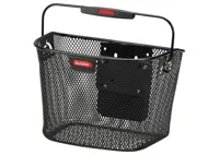 Rixen & Kaul klickfix mini basket with handle - black - thumbnail