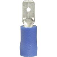 Vogt Verbindungstechnik 393408 Platte stekker (male) Insteekbreedte: 4.8 mm Insteekdikte: 0.8 mm 180 ° Deels geïsoleerd Blauw 1 stuk(s) - thumbnail