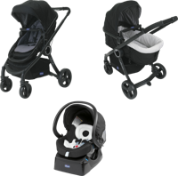 Chicco kinderwagen Urban Plus aluminium antraciet 9-delig - thumbnail