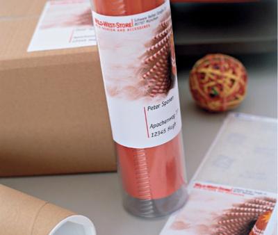 Avery-Zweckform Adresetiketten J4792-25 (N/A ),Wit, Rechthoek, Afgeronde hoeken, 675 stuk(s), Permanent hechtend