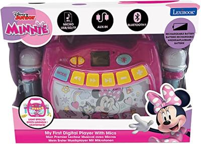 MINNIE MOUSE - Bluetooth-luidspreker - Lichteffecten, microfoons en oplaadbare batterij
