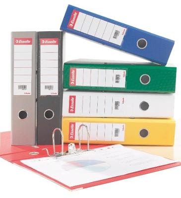 Esselte rugetiketten, niet-zelfklevend, ft 5 x 15,8 cm, pak van 100 stuks, wit