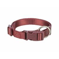 Trixie halsband hond premium sangria rood - thumbnail
