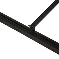 Salontafel 80x80x35 cm massief ruw mangohout - thumbnail