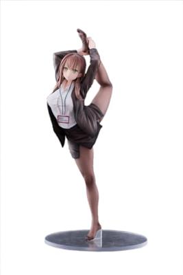Original Character PVC Statue 1/6 OL-chan Who Doesn't Want to Go to Work White Ver. 26 cm