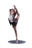 Original Character PVC Statue 1/6 OL-chan Who Doesn't Want to Go to Work White Ver. Deluxe Edition 26 cm - thumbnail