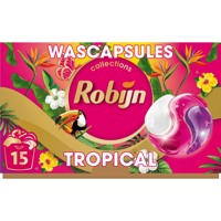 Robijn Collections 3in1 Wascapsules Color Tropical 15 wasbeurten bij Jumbo - thumbnail