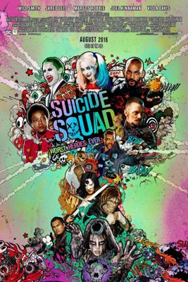Poster - Suicide Squad, 2016, Originele Filmposter, Premium Print, Professioneel Fotopapier