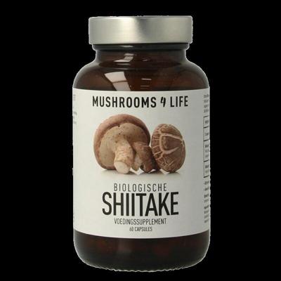 Mushrooms for Life Shiitake bio 60 Capsules