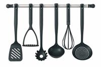 Brabantia keukenhulpen zwart nylon pureestamper - thumbnail