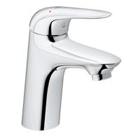 Grohe Wastafelkraan Wave New M-size ES met Push Open Chroom - thumbnail