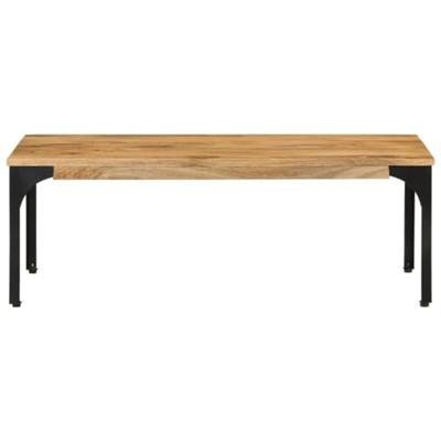 Salontafel 100x55x35 cm massief mangohout