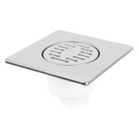 Doucheput Differnz Basic 150x150mm Onderuitlaat 48.5mm - thumbnail