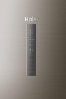 Haier 3D 60 Serie 3 A3FE837CHJ koel-vriescombinatie 371 l D Zilver - thumbnail