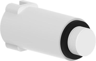 Kirchhoff kunststof constructieplug, wit, 3/8", niet drukbestendig - 98913100