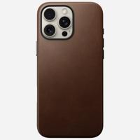 Nomad Traditional Nomad lederen hoesje iPhone 16 Pro Max - Brown - thumbnail