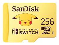 Sandisk Nintendo Switch Micro SD Geheugenkaart 256 GB - thumbnail