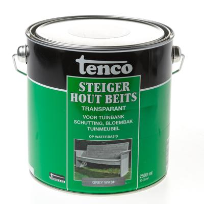 Steigerhoutbeits grey wash 2,5l verf/beits Tenco - Tenco