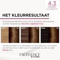 L&apos;Oréal Paris Excellence 4.3 Midden Goudbruin - thumbnail