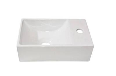 Best Design Wonder fontein 29x18x9.5cm 1 kraangat rechts keramiek wit 3875080