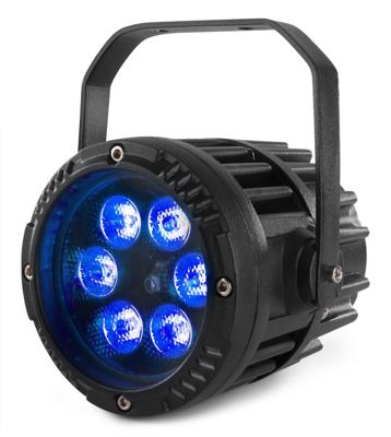 BeamZ BWA63 Alupar LED-par voor buiten 6x 3W RGB IP65