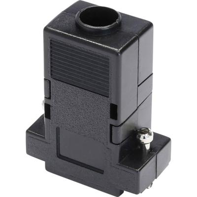 econ connect PH9DT D-sub behuizing Aantal polen: 9 ABS 180 ° Zwart 1 stuk(s)