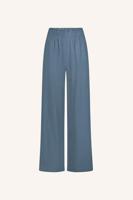 By-Bar robyn viscose pants | blue stone - thumbnail