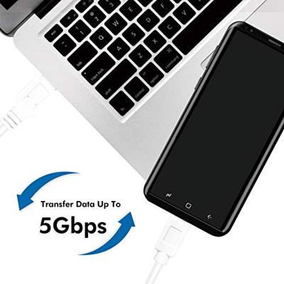 LogiLink CU0172 - USB 3.2 Gen 1x1 aansluitkabel, USB-A naar USB-C™, wit, 0,15 m