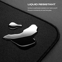 Fnatic Dash L Zwart muismat - thumbnail