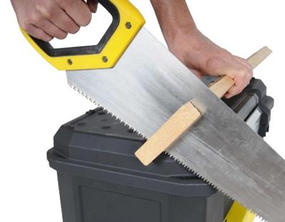 Stanley Gereedschapskoffer 19" met drukslot en lade gereedschapskist - thumbnail
