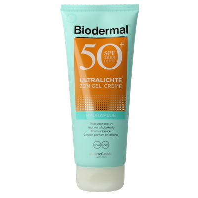 Biodermal Gelcreme ultralicht SPF50+ 200 Milliliter
