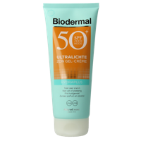 Biodermal Gelcreme ultralicht SPF50+ 200 Milliliter - thumbnail
