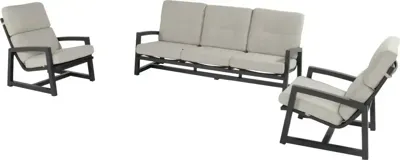 Hartman stoel-bank loungeset gio 3-zits xerix
