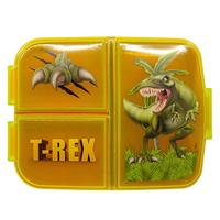 Lunchtrommel met Bestekvak Stor Dinosaur (6,7 x 16,5 x 19,5 cm) - thumbnail
