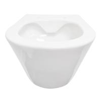 Wandcloset Aquasplash Tia Rimless zonder Toiletzitting Glans Wit Aquasplash - thumbnail