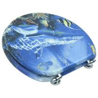 Toiletbril dolfijn MDF - thumbnail